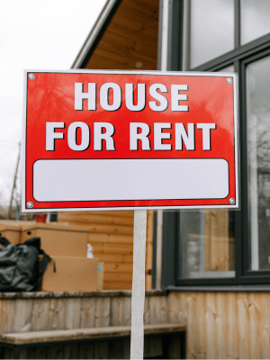 Picture of House for Rent Sign