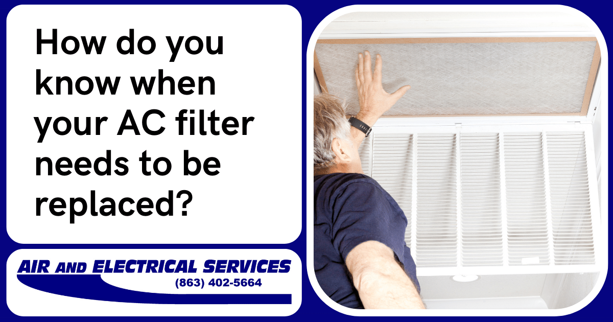 AC Filter Replaced